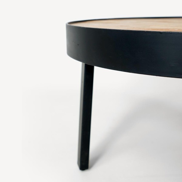 Industriële lage tafel "Simply"