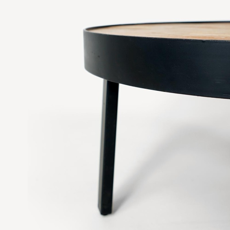 Industriële lage tafel "Simply"