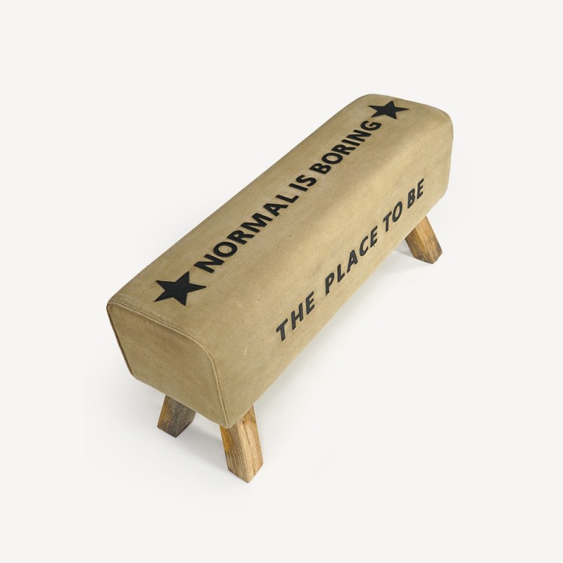 Industriële zitbank "The place to be"