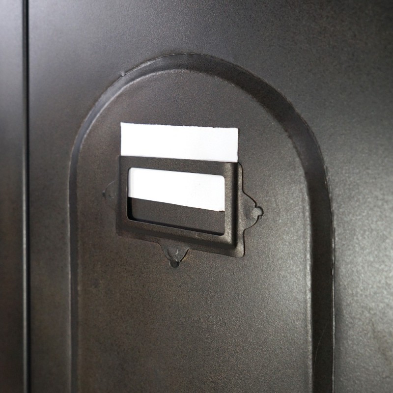 3-deurs metalen industriële kast