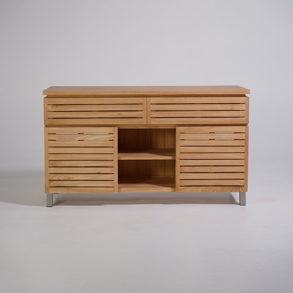 Massief houten badmeubel 140 cm - Reva