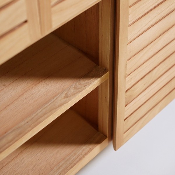 Massief houten badmeubel 140 cm - Reva