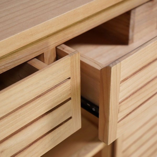 Massief houten badmeubel 140 cm - Reva