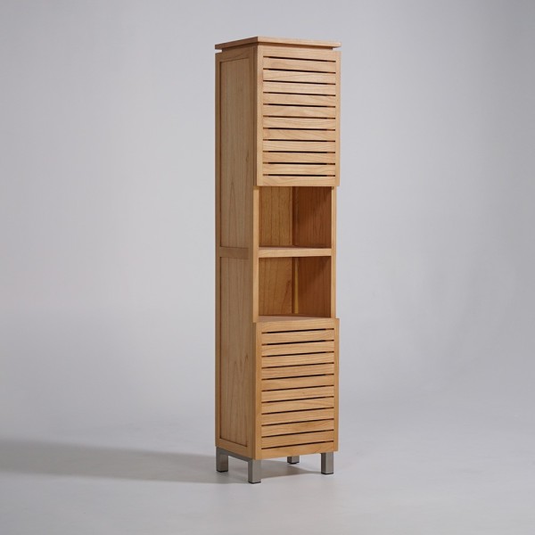 Massief houten badkamerkolom - Reva