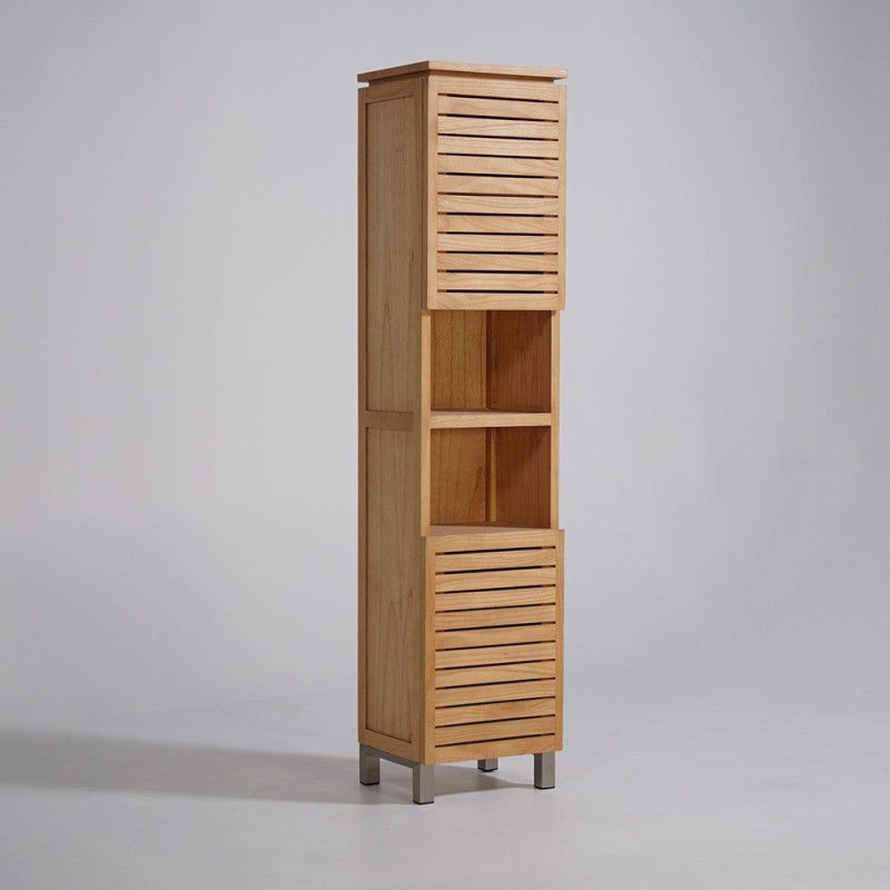 Massief houten badkamerkolom - Reva