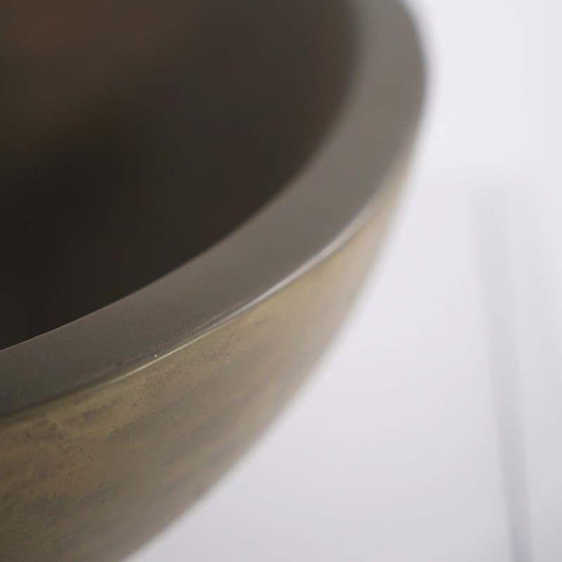 Ovaal betonnen waskom - Natuurlijke kleur - Raw Blend