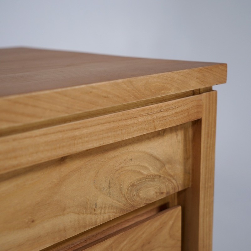 Massief houten badmeubel 80 cm - Ashwini