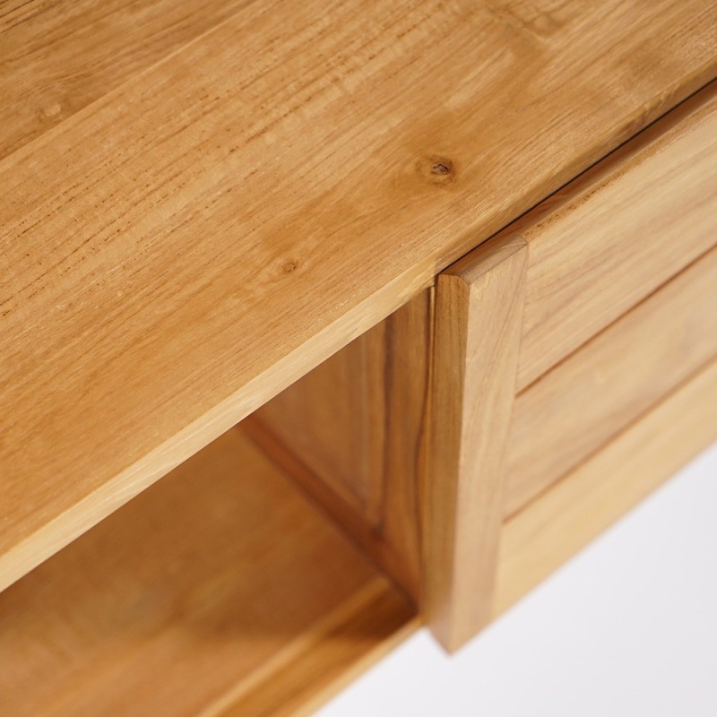 Massief teak badmeubel 120 cm - Nandini