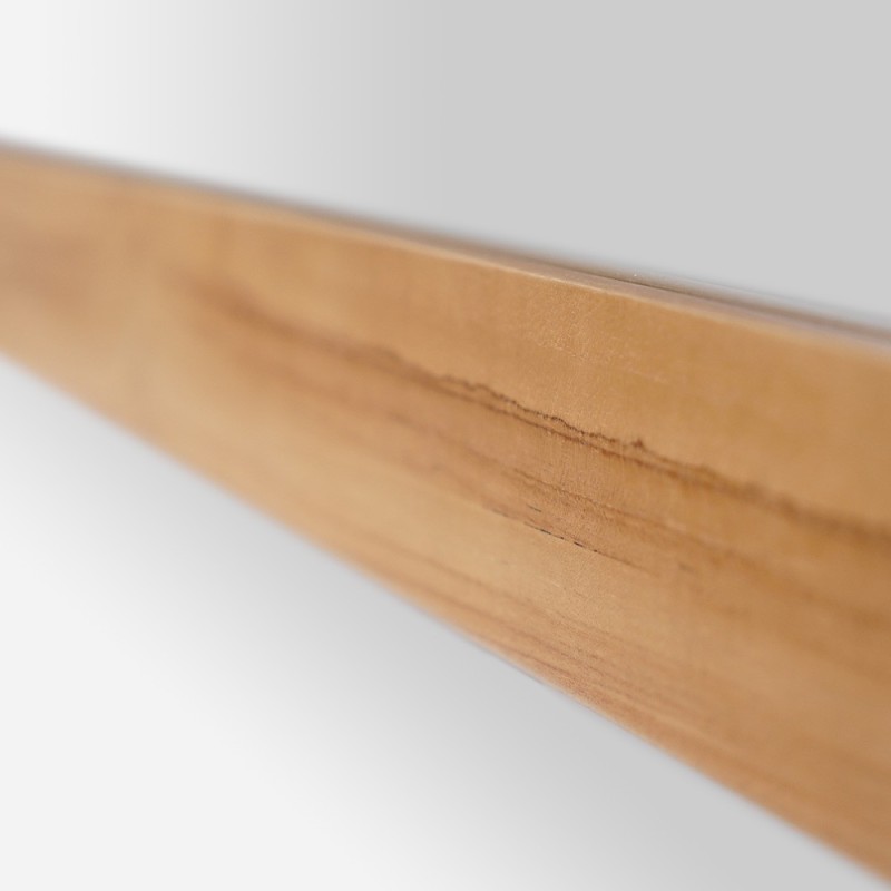 Rechthoekige badkamerspiegel 140 cm x 70 cm met afgeronde hoeken