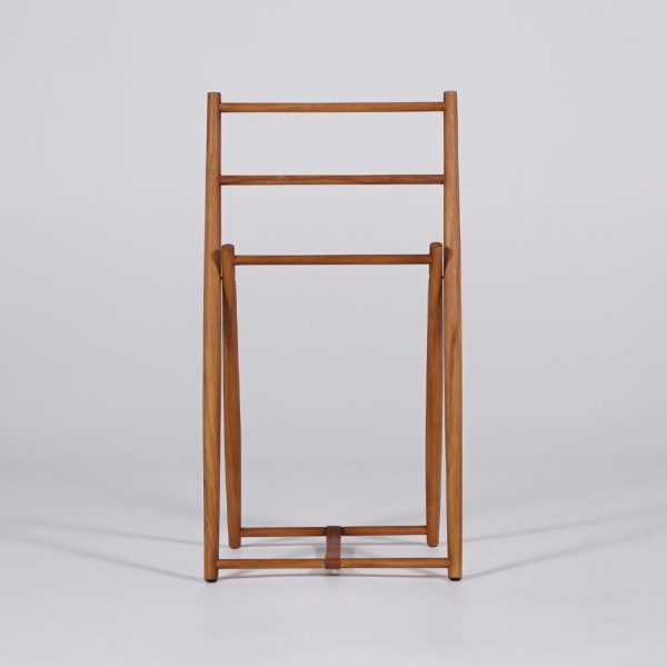 Massief teak handdoekenrek - Cannella