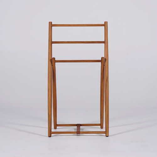 Massief teak handdoekenrek - Cannella