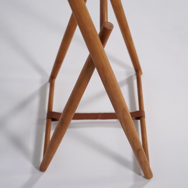 Massief teak handdoekenrek - Cannella