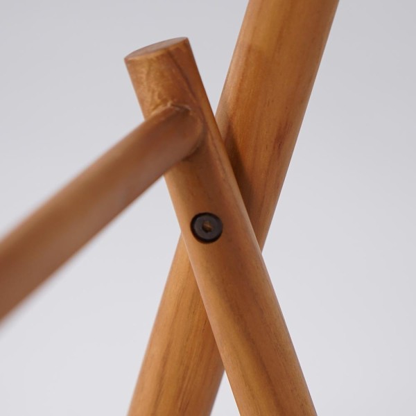 Massief teak handdoekenrek - Cannella