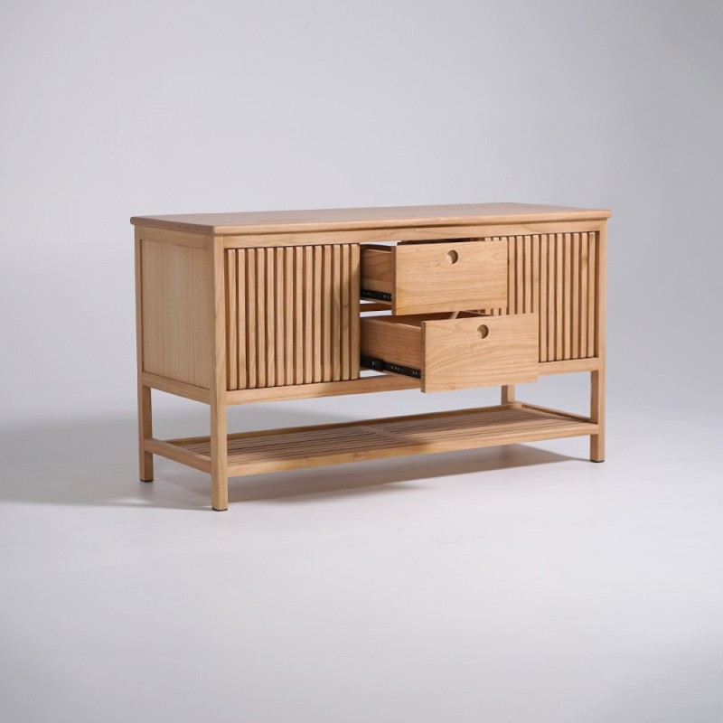 Massief houten badmeubel 140 cm - Rohini