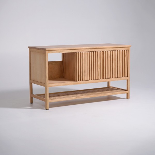 Massief houten badmeubel 140 cm - Rohini