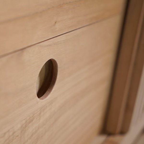 Massief houten badmeubel 140 cm - Rohini