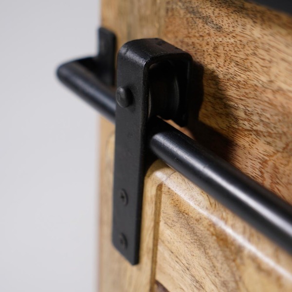 Massief houten en metalen buffetkast - Parijs