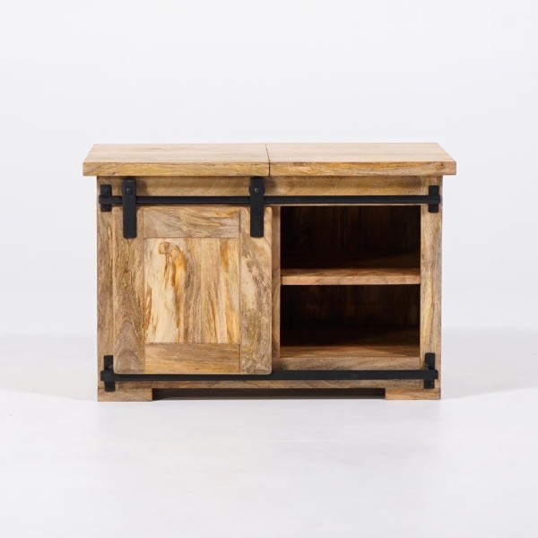 Massief houten kistbank - Parijs