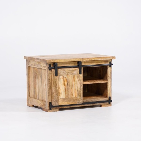 Massief houten kistbank - Parijs
