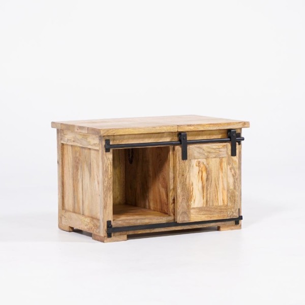 Massief houten kistbank - Parijs