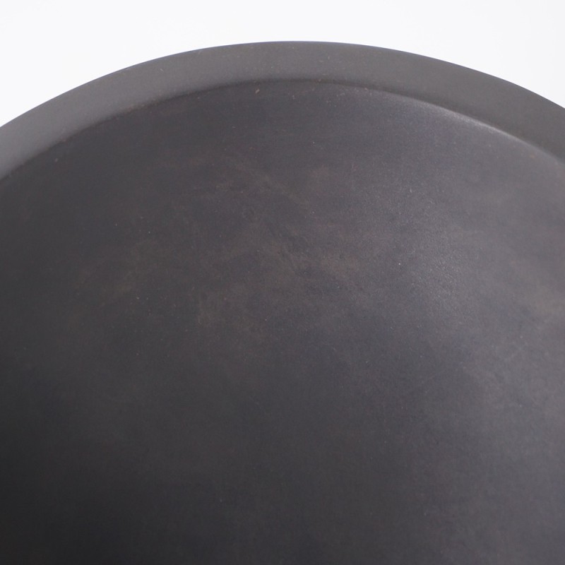 Ovaal betonnen waskom - Diep antraciet - Raw Blend