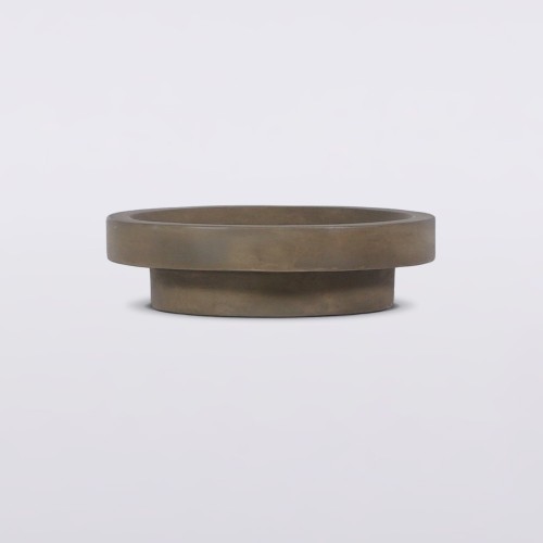 Rond betonnen waskom- Natuurkleur - Tellure