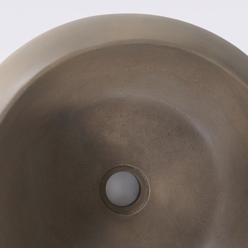 Ronde betonnen waskom - Natuurlijke kleur - Concrete Essence