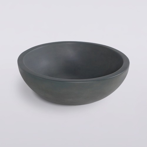 Ronde betonnen waskom - Kopergroen - Urban Rock