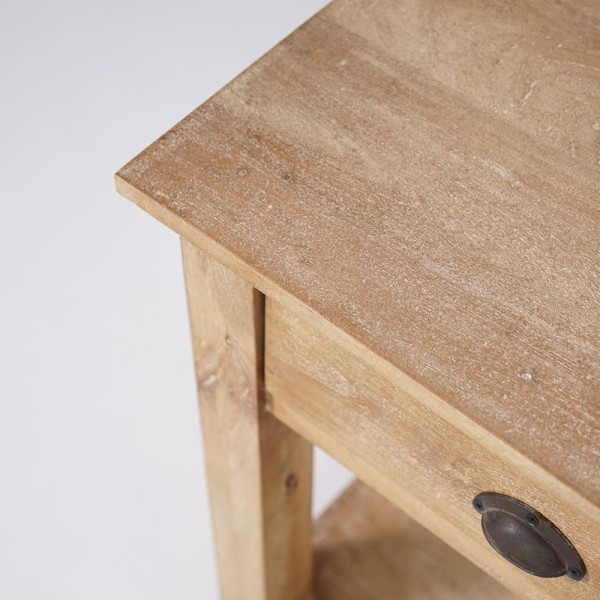 Natuurhouten console 3 laden - Hout