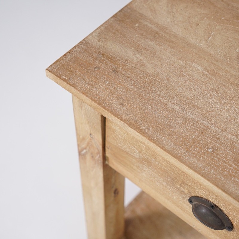 Natuurhouten console 3 laden - Hout