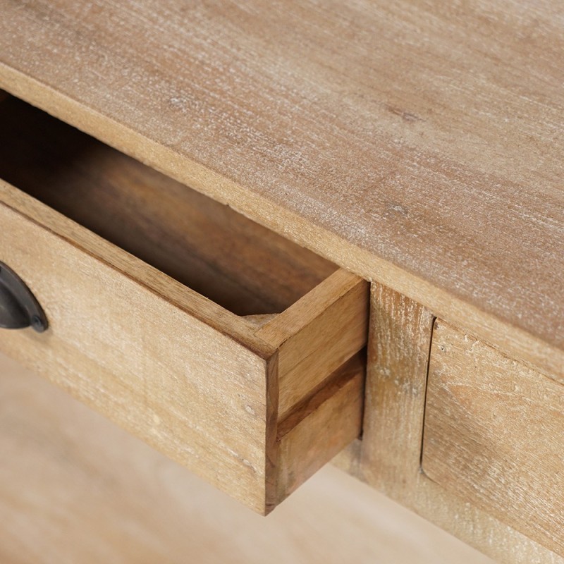 Natuurhouten console 3 laden - Hout