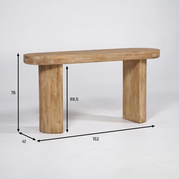 Natuurhouten console - Timber