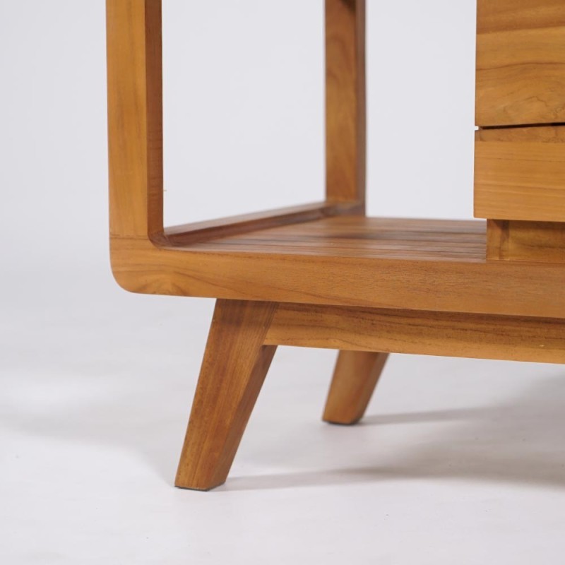 Badkamermeubel onder wastafel 80 cm - Sahar