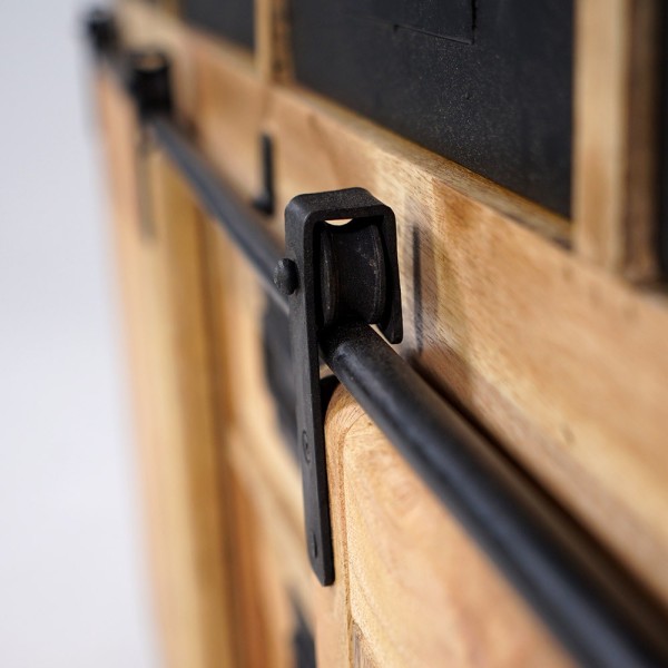 Industrieel houten en metalen dressoir 150cm - Paris