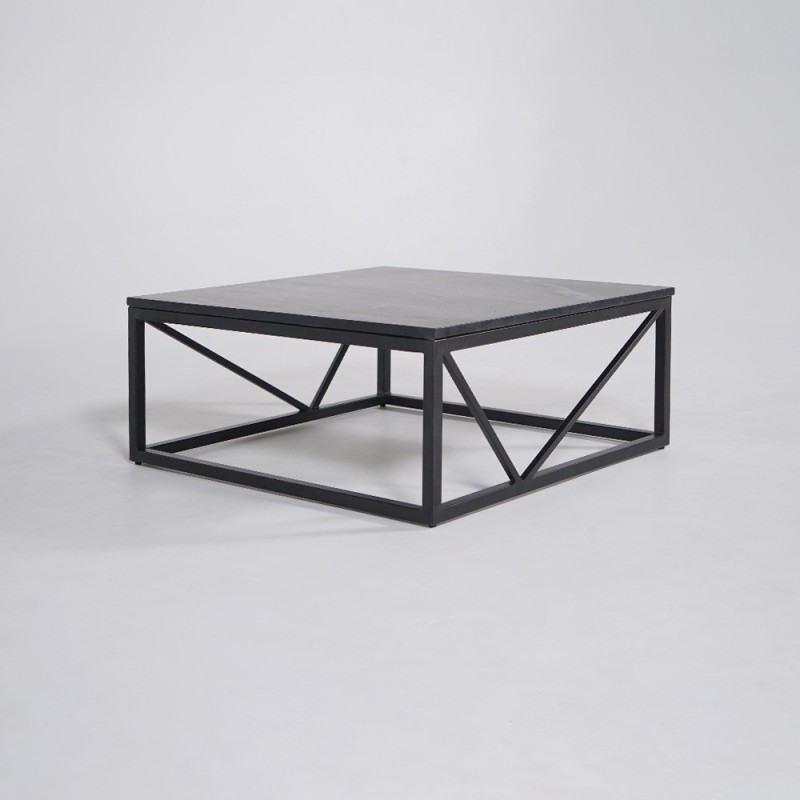 Zwart marmeren salontafel - Verona