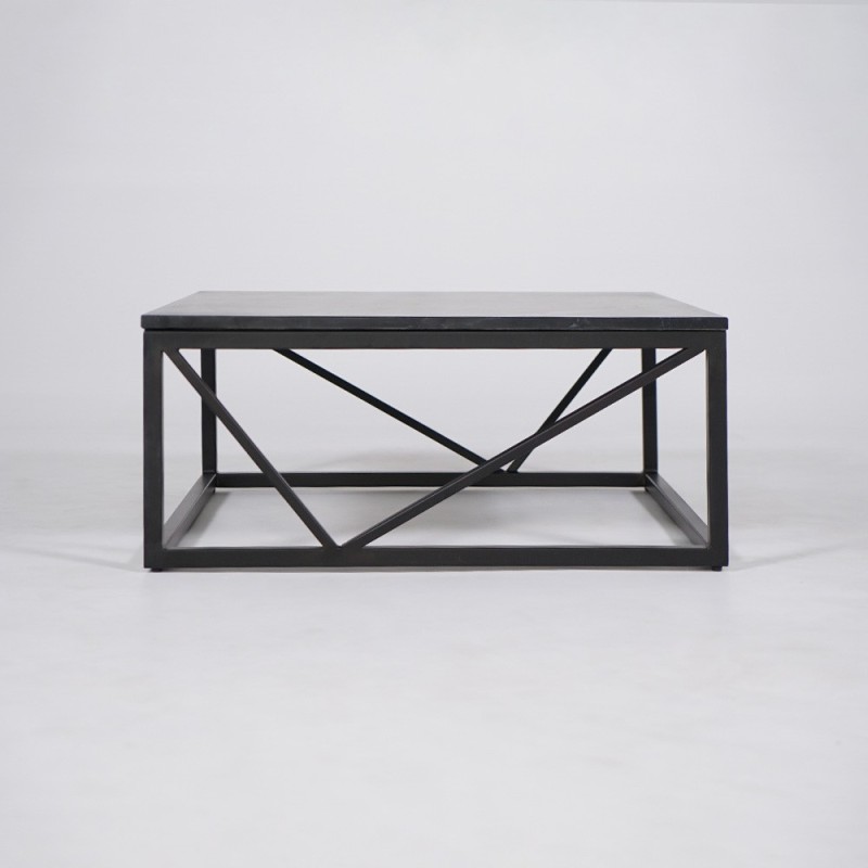 Zwart marmeren salontafel - Verona