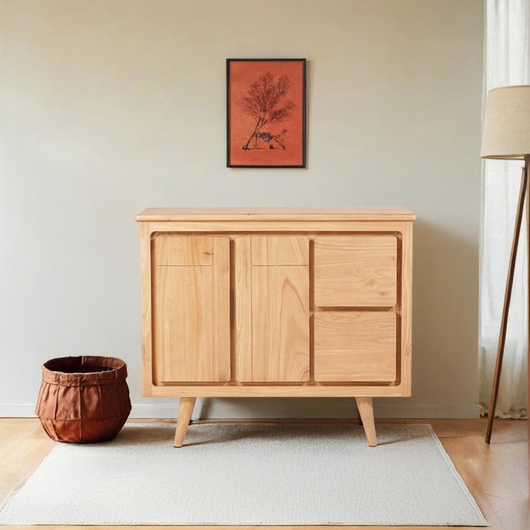 Houten dressoir 105 cm - Pragati