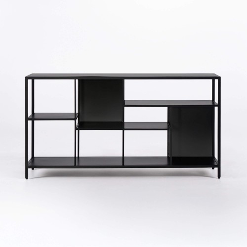 Wandrek in zwart metaal 140 x 75 cm – New York