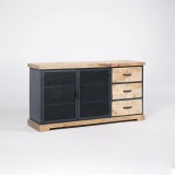 Industrieel 2-deurs buffetkast - Cambridge