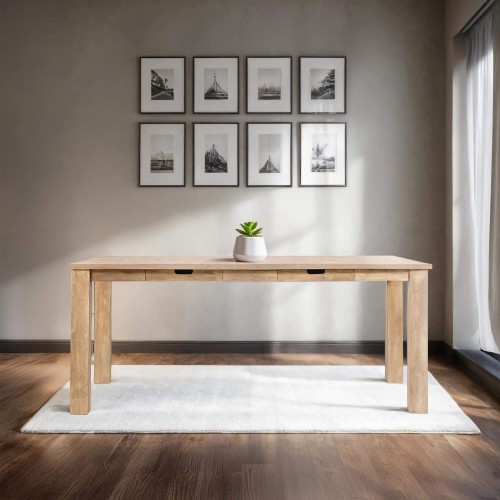 Eettafel van massief hout...