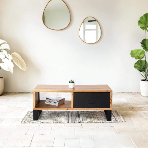 Salontafel in acaciahout –...