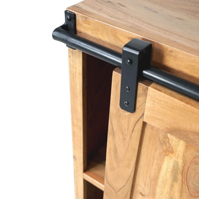 Houten en metalen dressoir 110 cm - Osaka