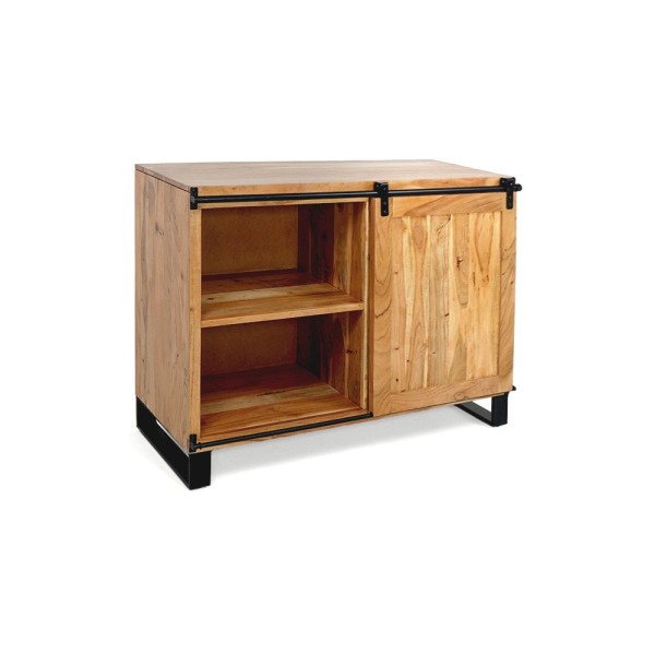 Houten en metalen dressoir 110 cm - Osaka