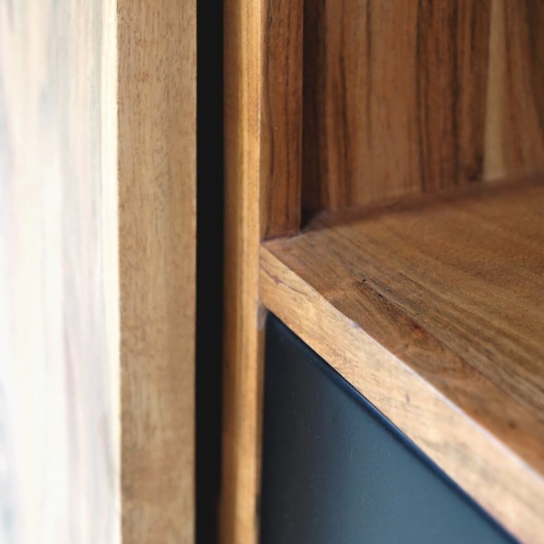 Houten en metalen dressoir 160 cm - Osaka