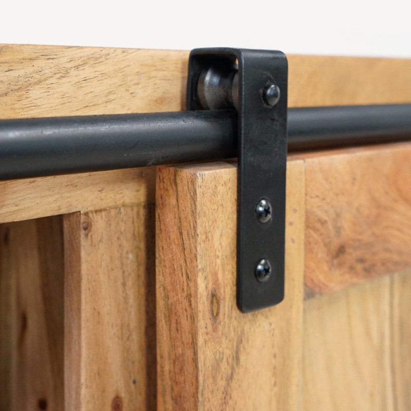 TV-meubel hout en metaal 200 cm - Osaka