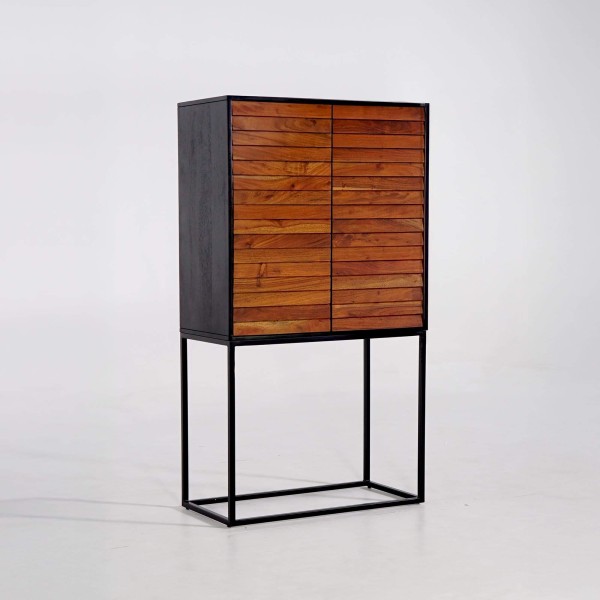 Hoge massief houten kast 80cm - Tamara