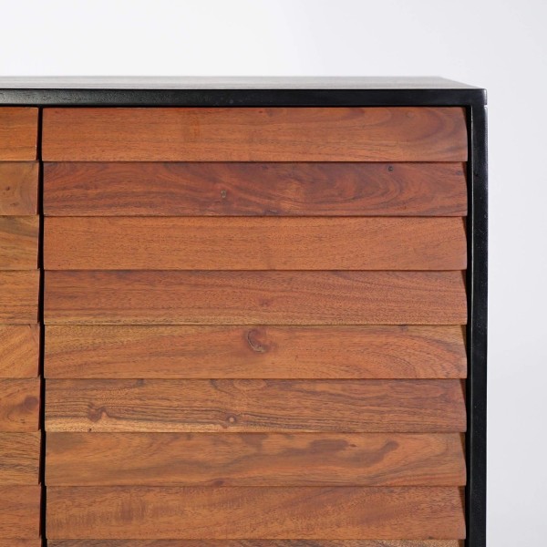 Hoge massief houten kast 80cm - Tamara