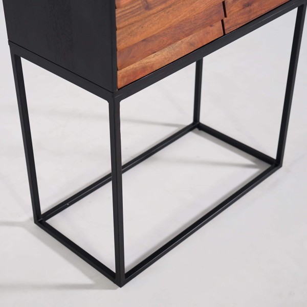 Hoge massief houten kast 80cm - Tamara