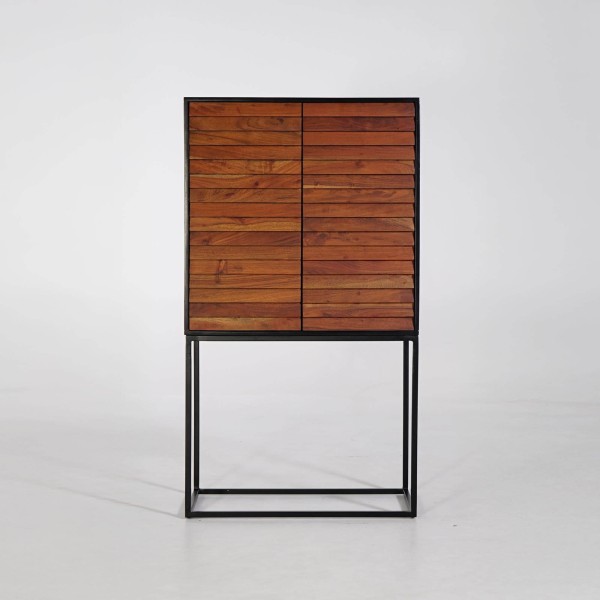 Hoge massief houten kast 80cm - Tamara