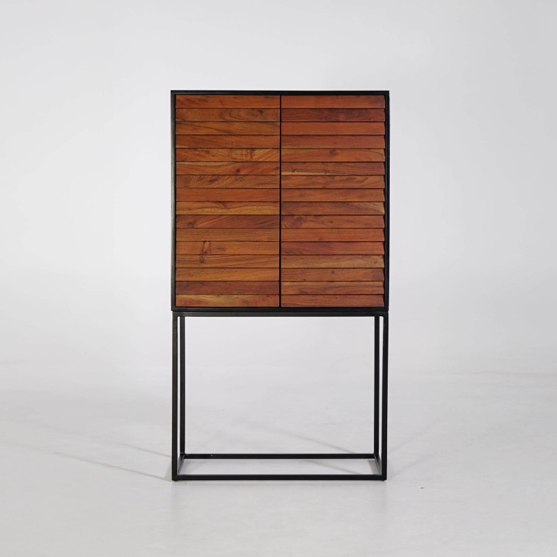 Hoge massief houten kast 80cm - Tamara